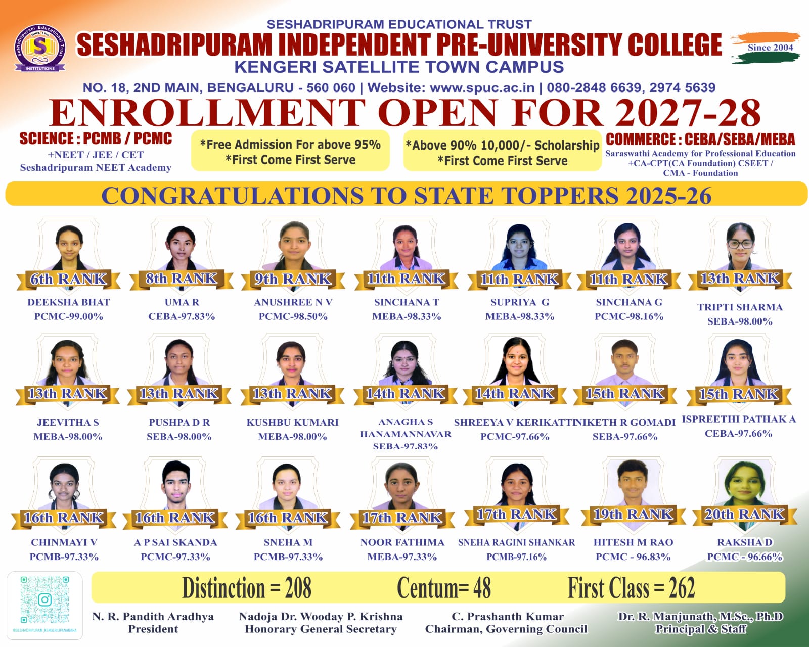 Enrollment Open for IPUC 2027-28